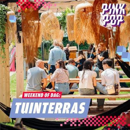 Pinkpop 2026 1 ticket zondag 26 juni Tuinterras, Twee personen, Ticket of Toegangskaart