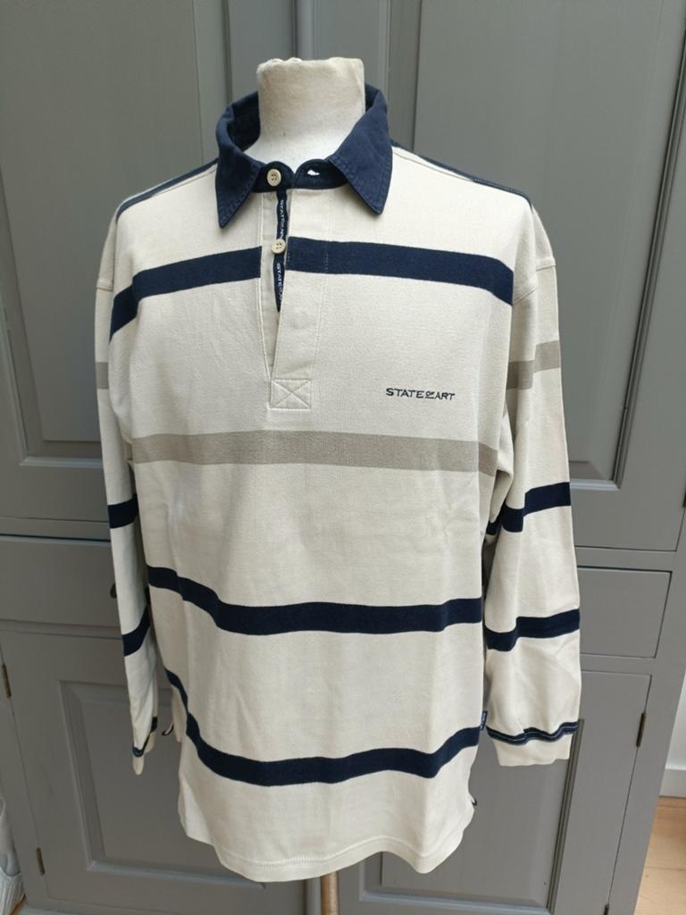 McGregor shirt met lange mouwen, State of Art, Maat 52/54 (L), Beige, Ophalen of Verzenden