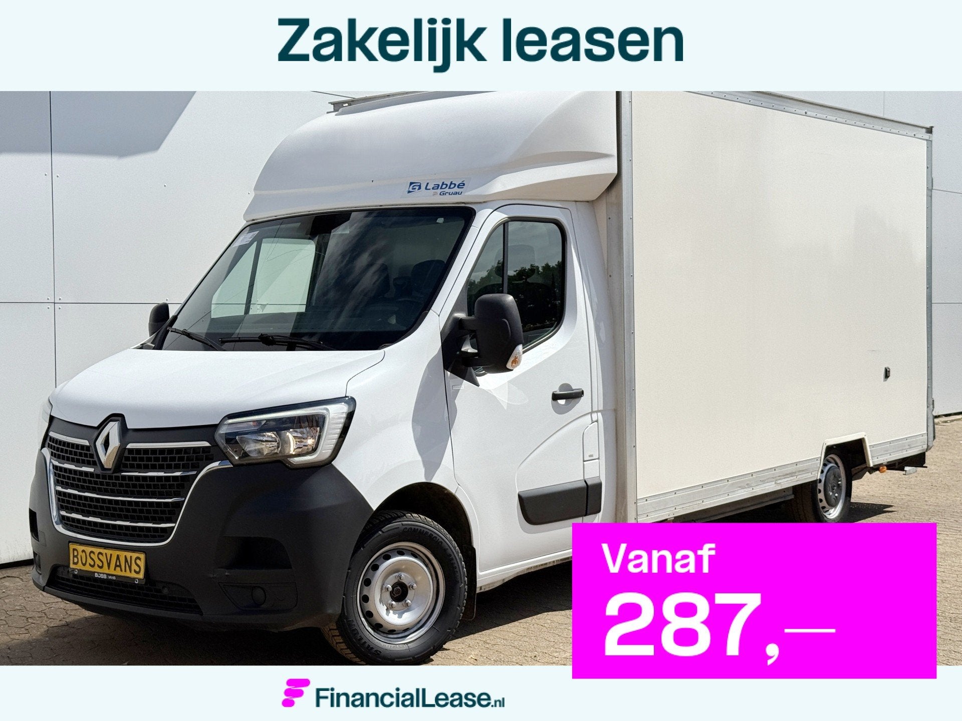 Renault Master Plancher T35 2.3 DCi 145pk Lowliner Bakwagen, 145 pk, Gebruikt, 4 cilinders, 1850 kg