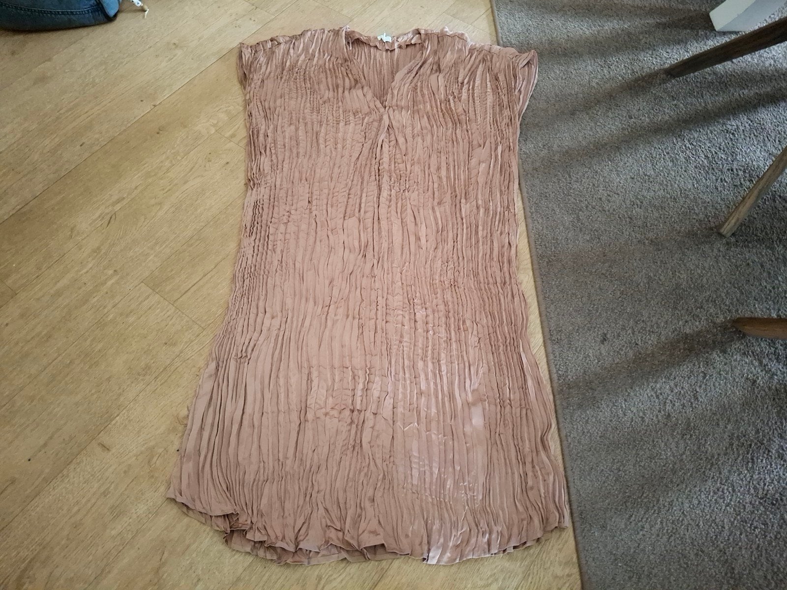 Mooie kaftan jurk maat XL NIEUW, H&M, Bruin, Maat 46/48 (XL) of groter, Nieuw
