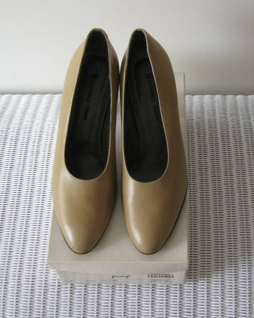 NIEUWE Italiaanse leren pumps van Giancarlo Ferrara, maat 40, Kleding | Dames, Schoenen, Pumps, Nieuw, Ophalen of Verzenden, Giancarlo Ferrara