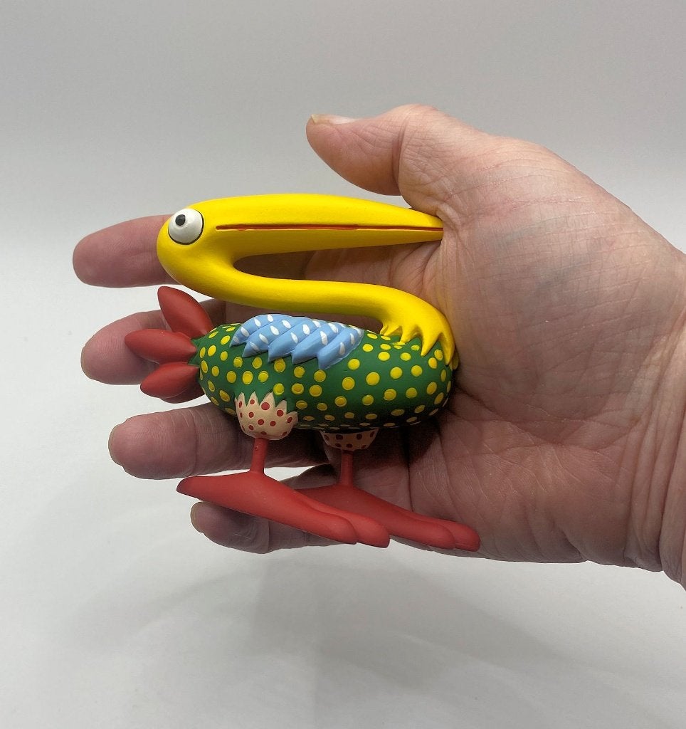 Windig PretVogel Beeldje - Uniek Verzamelobject, Ophalen of Verzenden, Nieuw, Dier