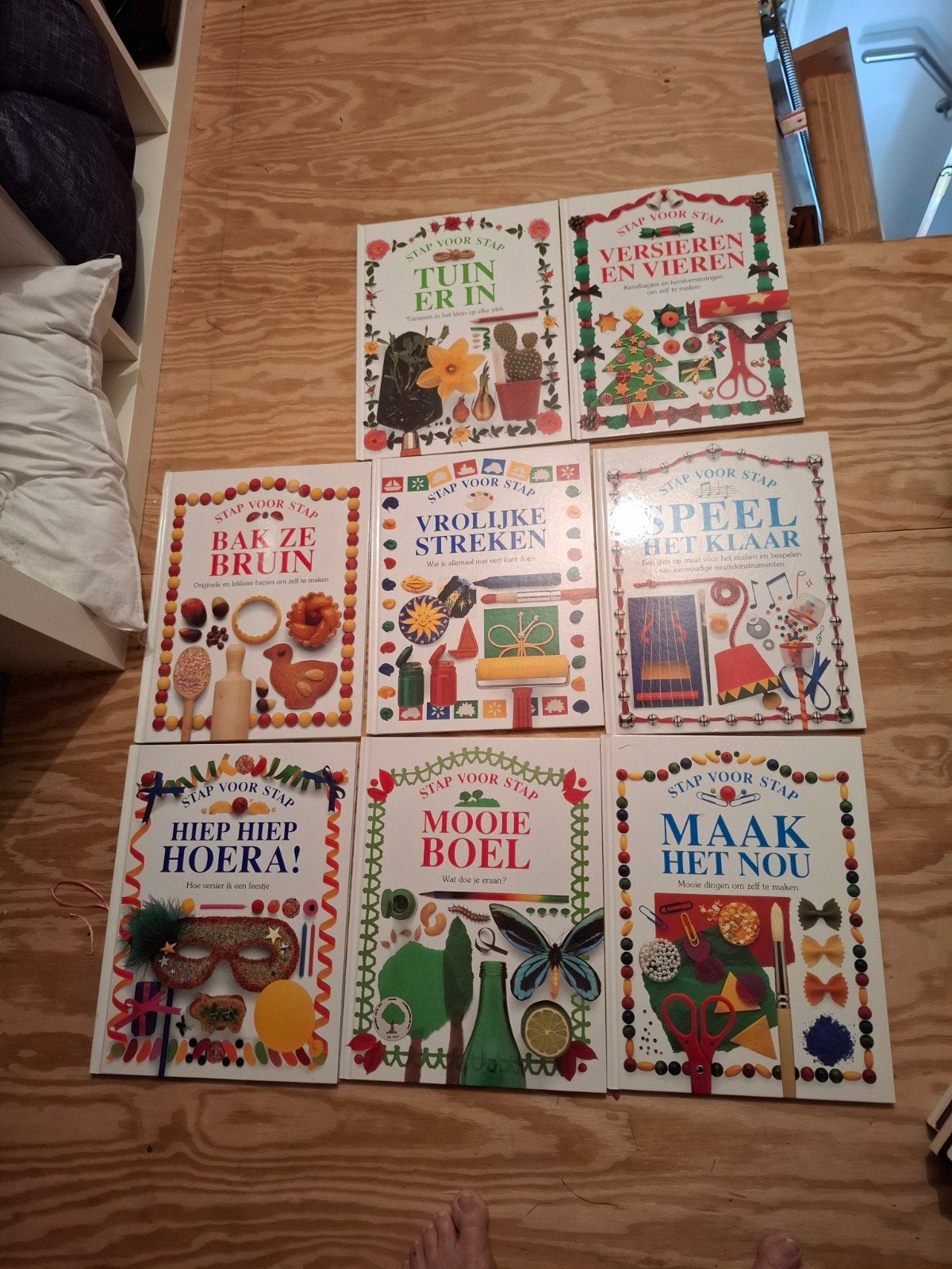Stap voor Stap Knutselboeken - Complete Set, Boeken, Ophalen of Verzenden, Zo goed als nieuw, Overige onderwerpen, Geschikt voor kinderen
