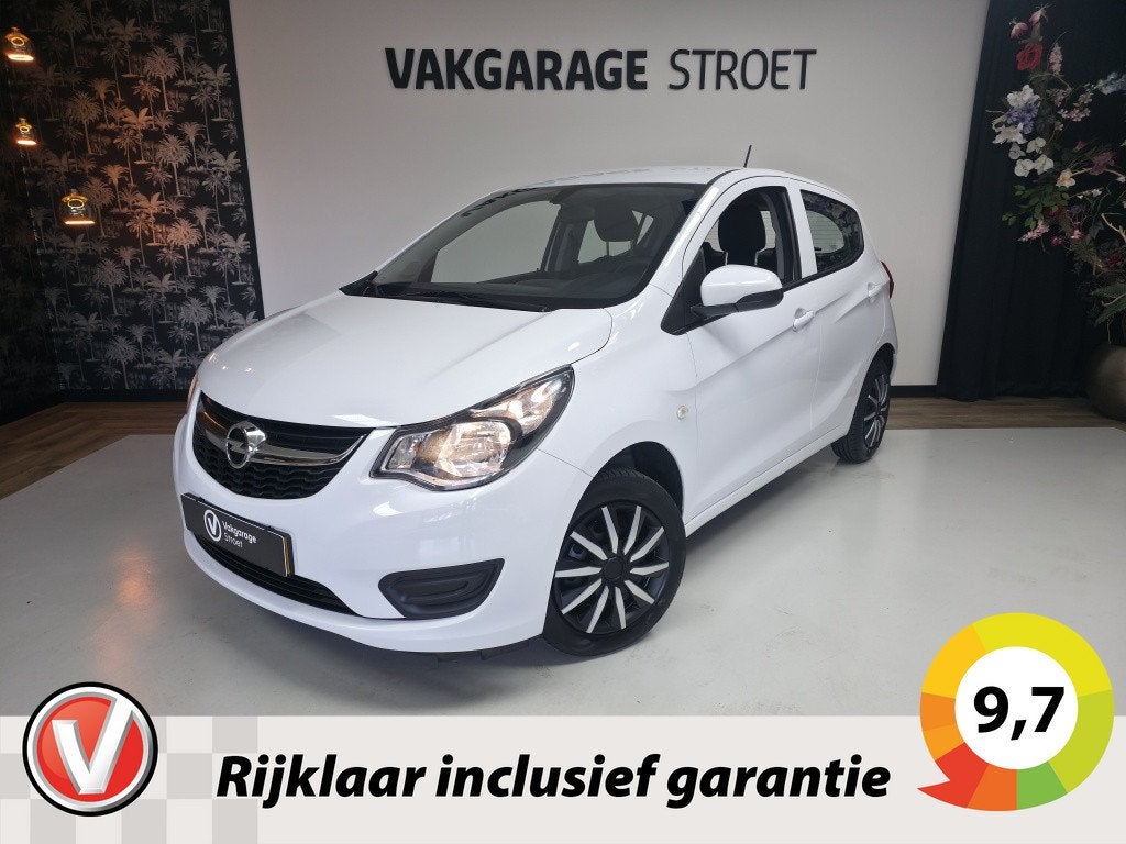 Opel KARL 1.0 ecoFLEX Ed.| cruise | ac | jaarbrt | 1e eigen., Auto's, Voorwielaandrijving, 839 kg, Stof, Gebruikt