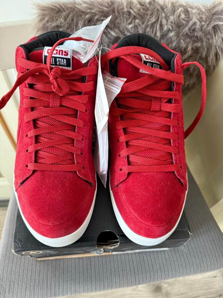 Nieuwe Converse Revere Mid Red sneakers - Maat 44,5, Ophalen of Verzenden, Nieuw, Overige kleuren, Sneakers of Gympen