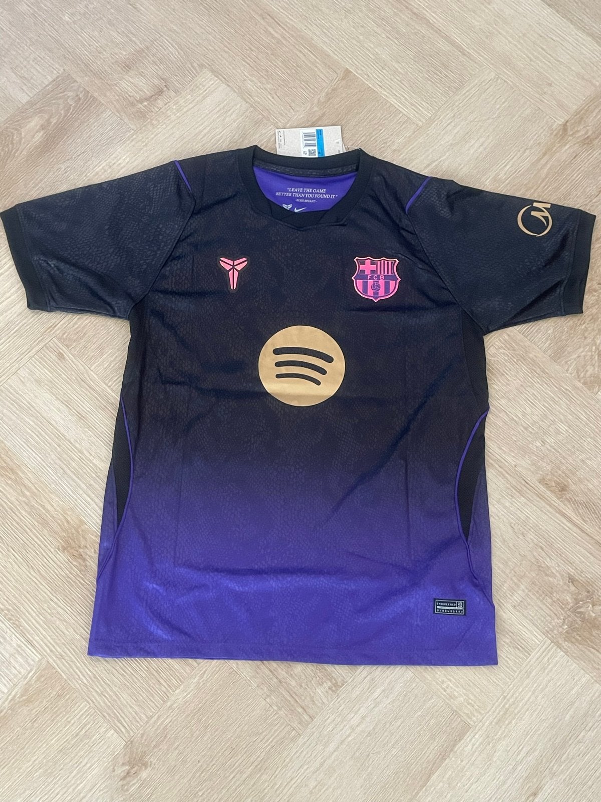 FC Barcelona x Kobe Bryant x Spotify shirt Lamine Yamal, Sport en Fitness, Maat M, Ophalen, Nieuw, Shirt
