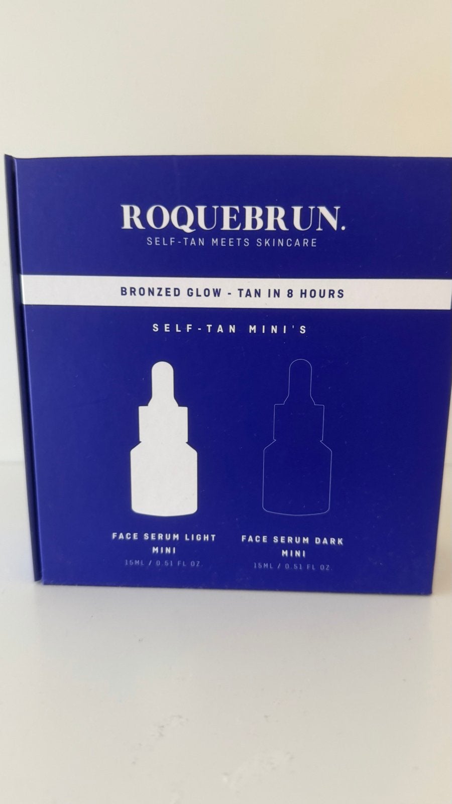 Roquebrun Self-Tan Mini's - Nieuw & Ongebruikt, Ophalen of Verzenden, Nieuw, Gehele gezicht, Verzorging