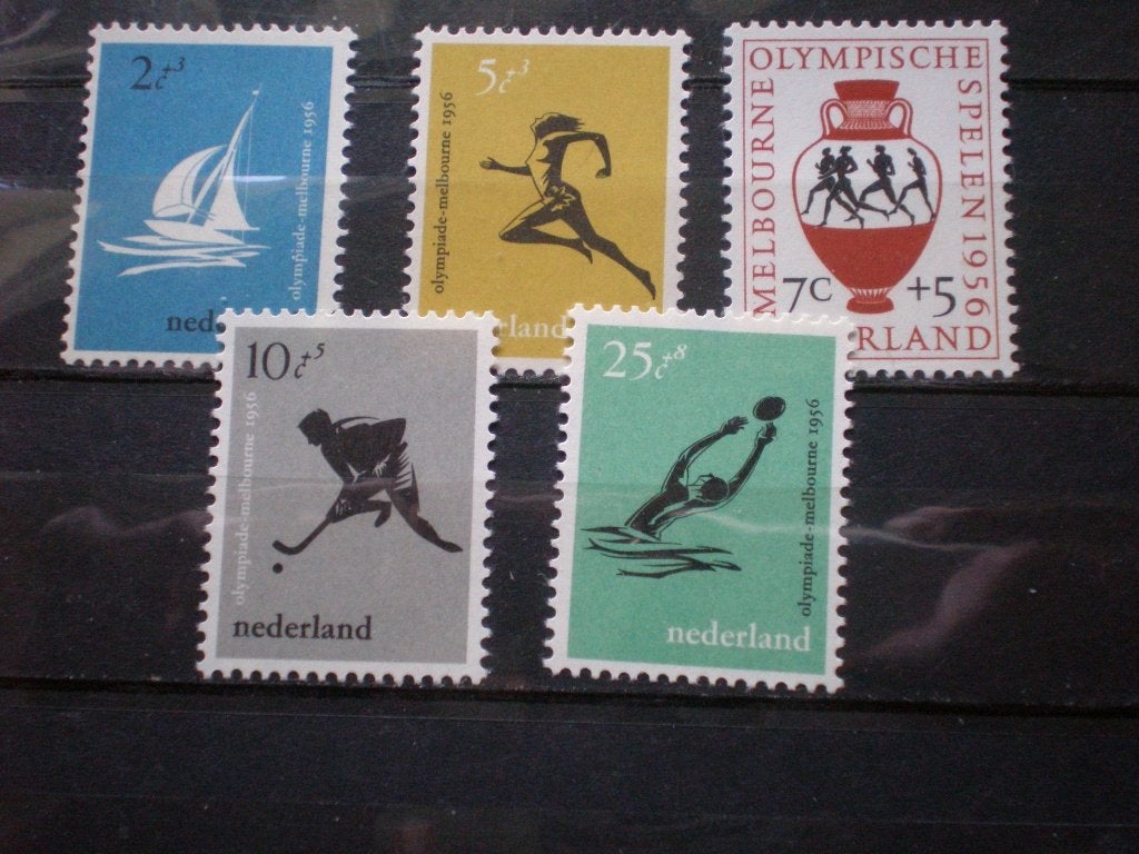 Nederland NVPH 676-680 postfris ( T 23 )..€ 0,65, Verzenden