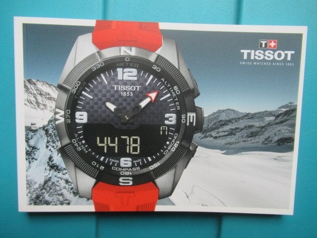 Tissot horloge catalogus 08/2017 - Zwitserse horloges, Ophalen of Verzenden, Zo goed als nieuw, Tissot, Catalogus