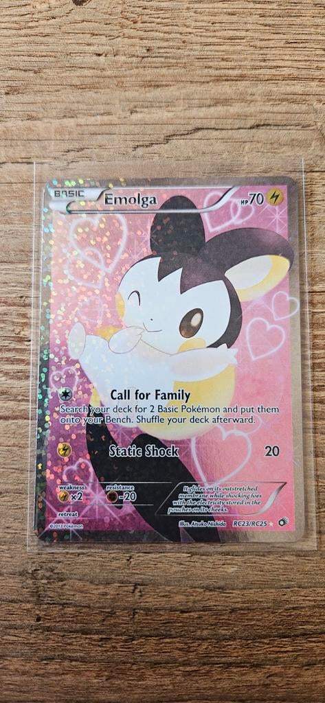 Emolga RC23 / RC25 - NM, Ophalen, Zo goed als nieuw, Losse kaart, Foil