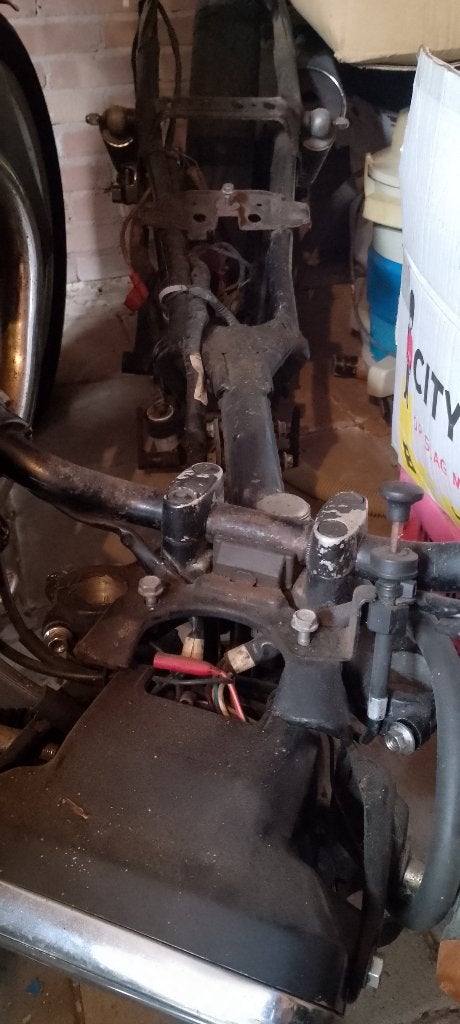 Honda CB250RS, 1982, zonder motorblok met kenteken, Motoren, Onderdelen | Oldtimers, Ophalen, Gebruikt