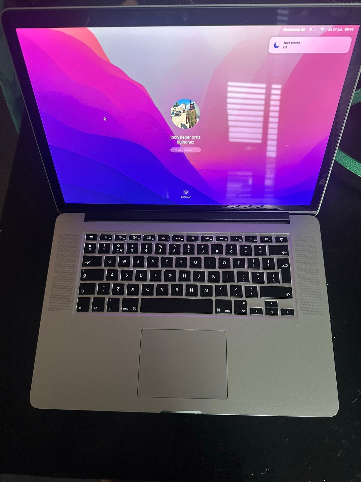 MacBook Pro 15-inch (2015) – i7 – 16GB RAM – 256GB SSD, Computers en Software, Apple Macbooks, MacBook Pro, Gebruikt, 256 GB, 2 tot 3 Ghz