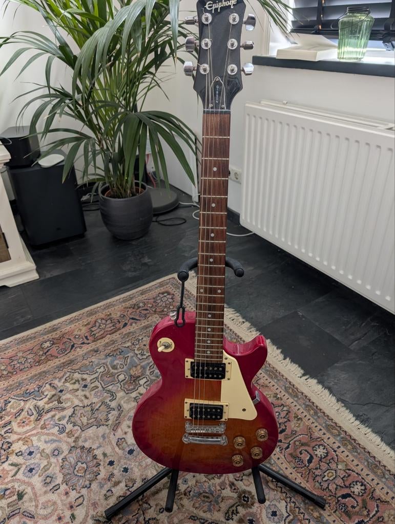 Epiphone Les Paul  - Cherry Sunburst, Ophalen, Gebruikt, Solid body, Epiphone