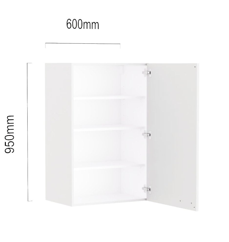 Bovenkast 60 x 95 cm Bruynzeel - Wit, Huis en Inrichting, Keuken | Keukenelementen, Nieuw, Minder dan 100 cm, 50 tot 100 cm, 25 tot 50 cm