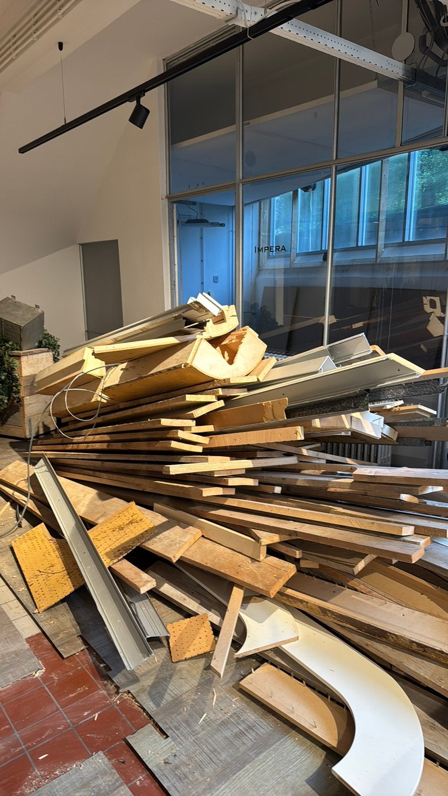 Gratis hout! Houten planken en baljen., Doe-het-zelf en Verbouw, Hout en Planken, Ophalen, Minder dan 25 mm, Zo goed als nieuw