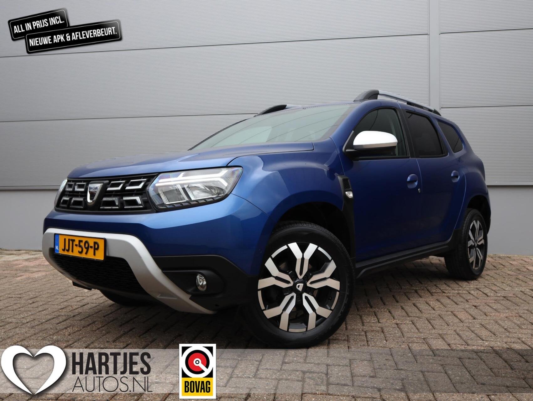 Dacia Duster 1.3 TCe 150pk Journey Automaat (Vol-Opties!), Auto's, Dacia, Gebruikt, 4 cilinders, Blauw, Origineel Nederlands