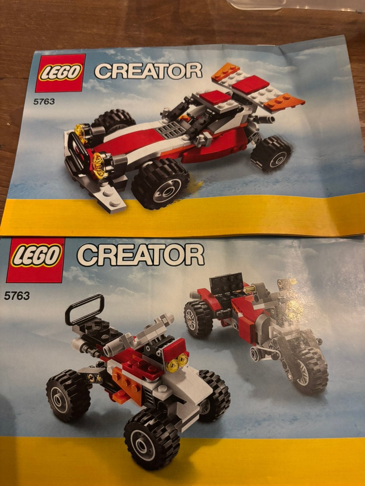 Lego creator 5763 duin racer, Ophalen of Verzenden, Zo goed als nieuw