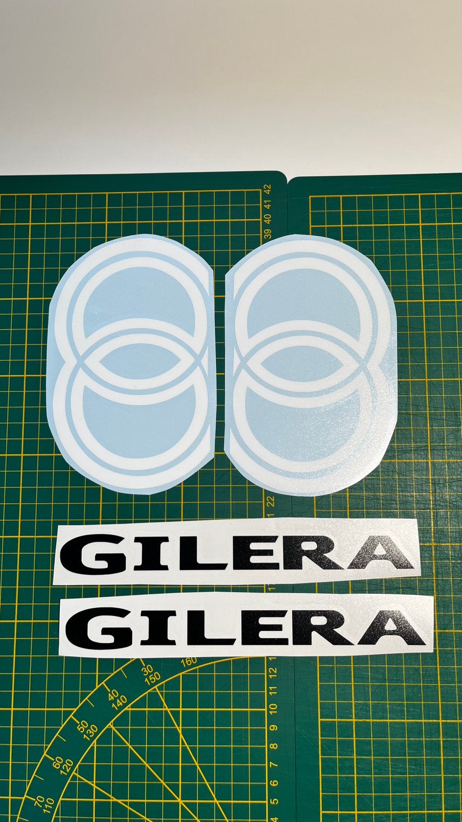 Stickers Gilera Runner Radiateurrooster + Voorkap, Ophalen of Verzenden