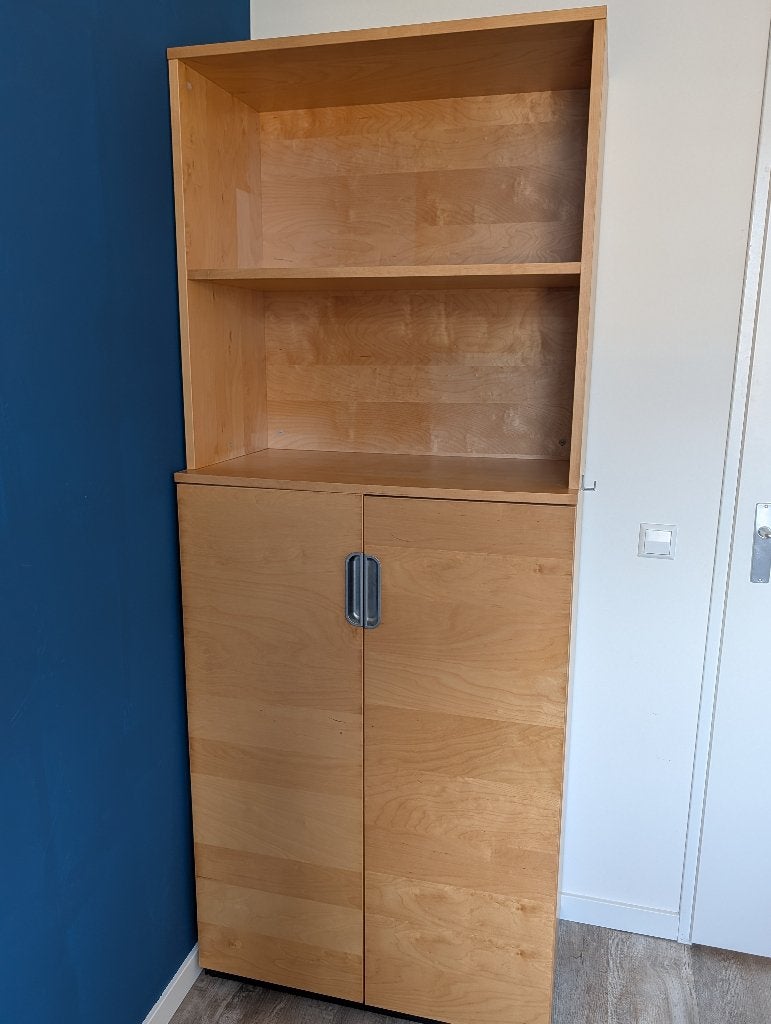 Ikea galant kast met opzetstuk, Ophalen, Gebruikt, 50 tot 100 cm, 150 tot 200 cm