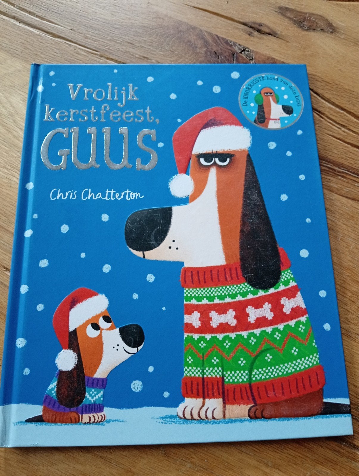 Vrolijk kerstfeest, Guus - Chris Chatterton, Chris Chatterton, Ophalen of Verzenden, Zo goed als nieuw, 2 tot 3 jaar