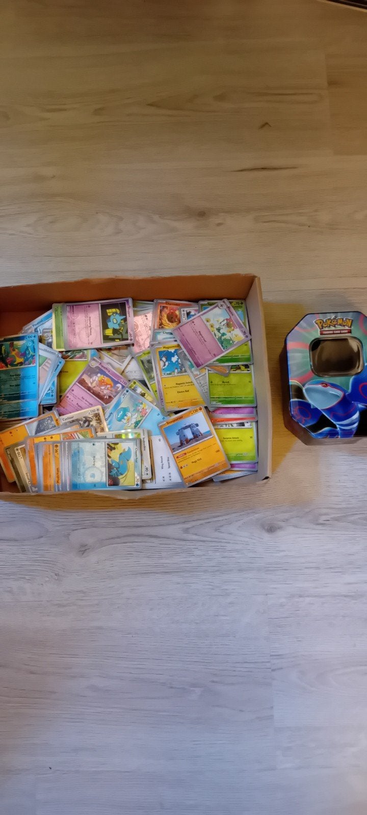 Pokémon kaarten Scarlett and violet BULK, Verzenden, Zo goed als nieuw, Meerdere kaarten, Foil