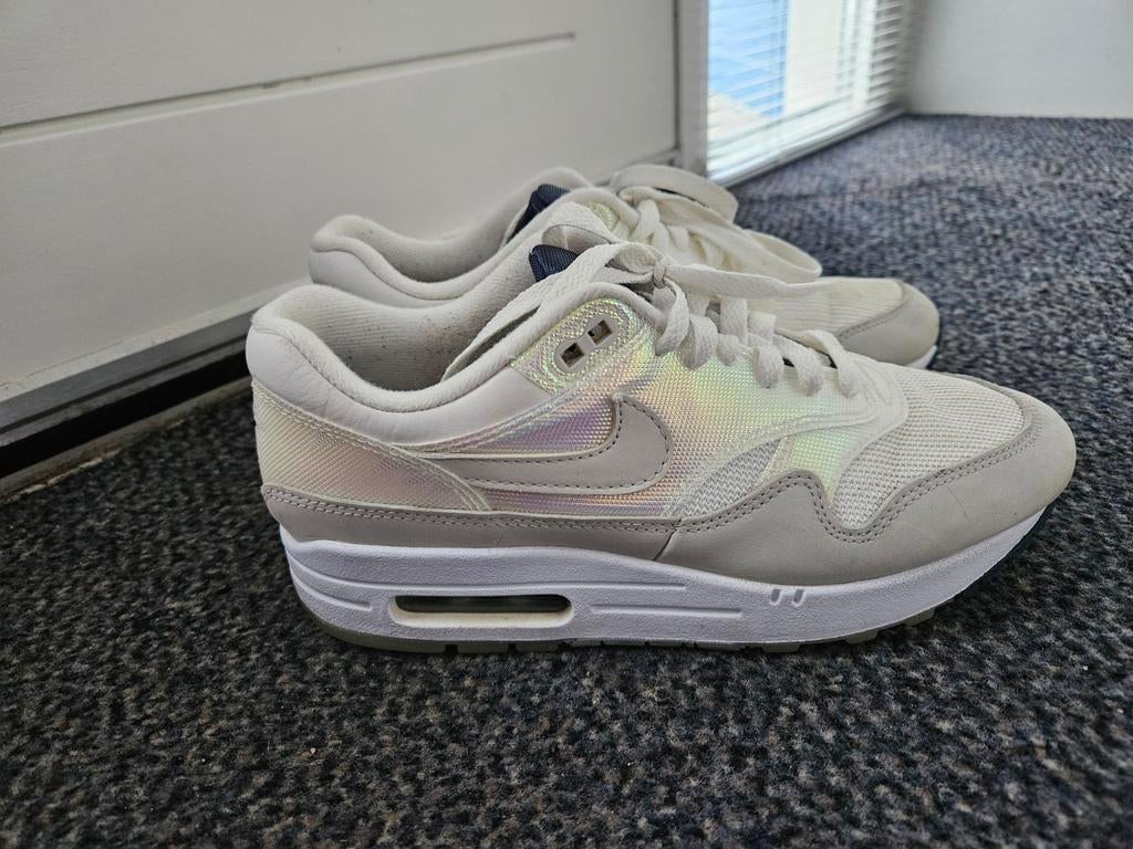 Nike Air Max 1 La Ville Lumière - Maat 39, Wit, Nike, Ophalen of Verzenden, Sneakers of Gympen