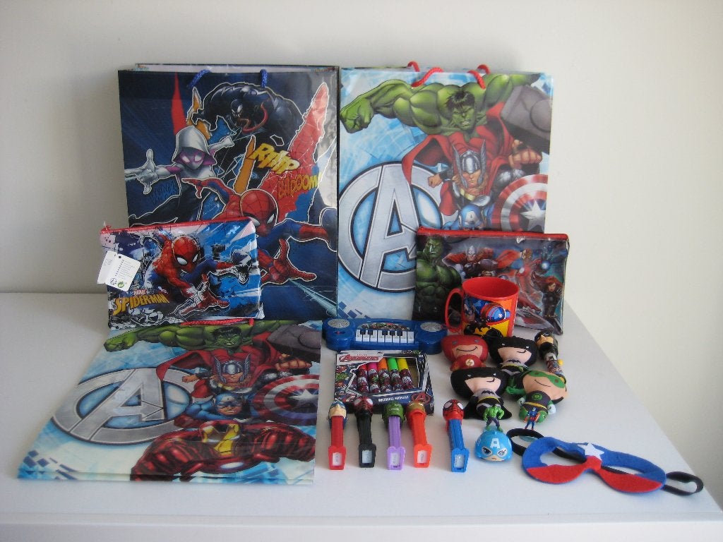 Marvel Avengers en Spiderman spullen ZGAN, Ophalen of Verzenden, Zo goed als nieuw