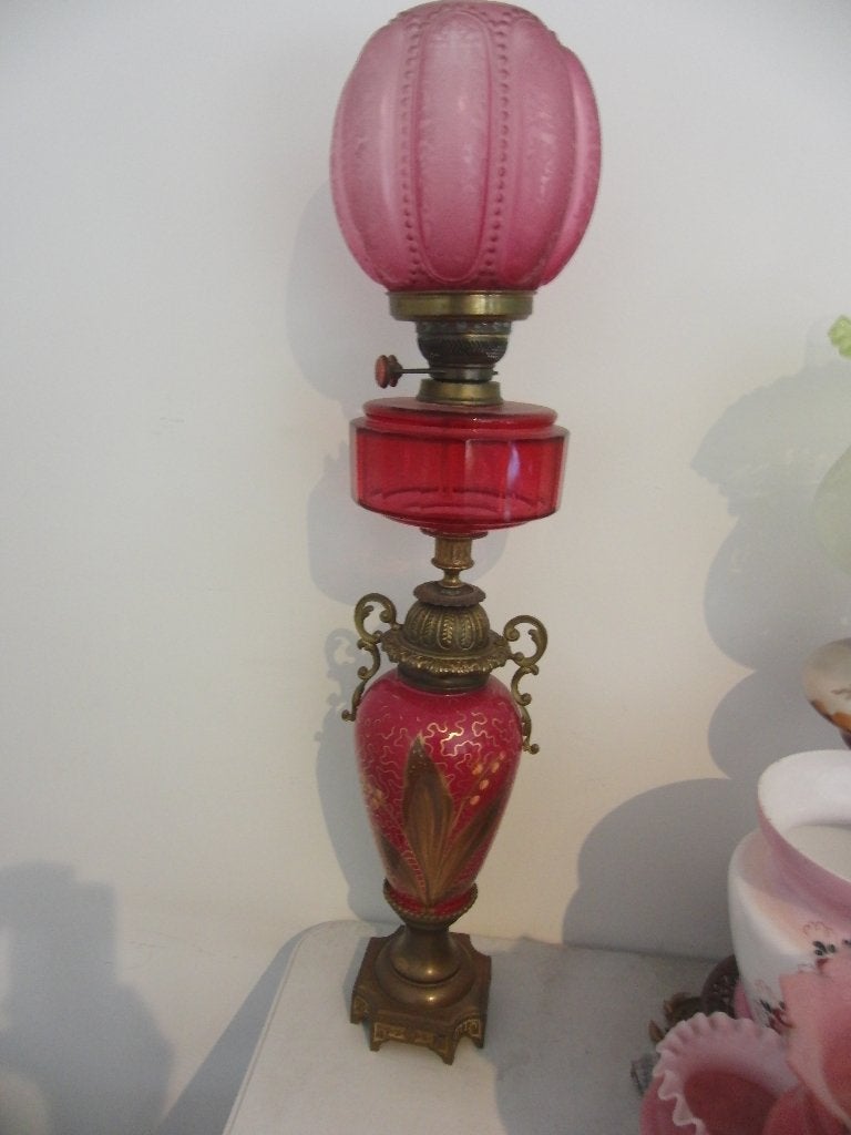Grote olielamp, Ophalen