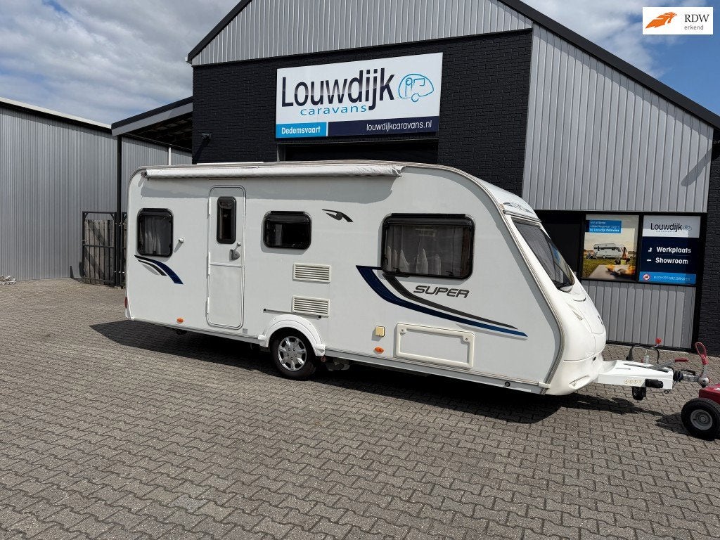 SPRITE Super 490 CE ’11 (Enkele Bedden, Mover), Rondzit, Bedrijf, 6 tot 7 meter, 2 aparte bedden