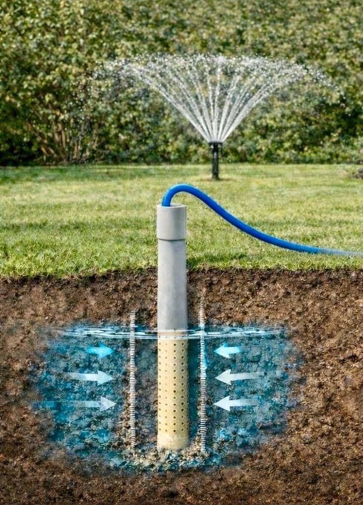 Waterbron, puntstuk, puls, Tuin en Terras, Ophalen, Nieuw, Hout, Overige typen