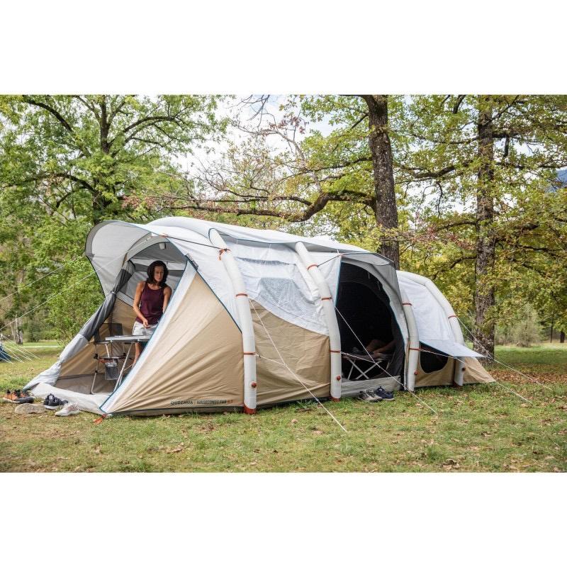 Quechua Air Seconds 6.3 Fresh & Black – 6-persoons, Caravans en Kamperen, Tenten, Ophalen, Zo goed als nieuw, Tot en met 6