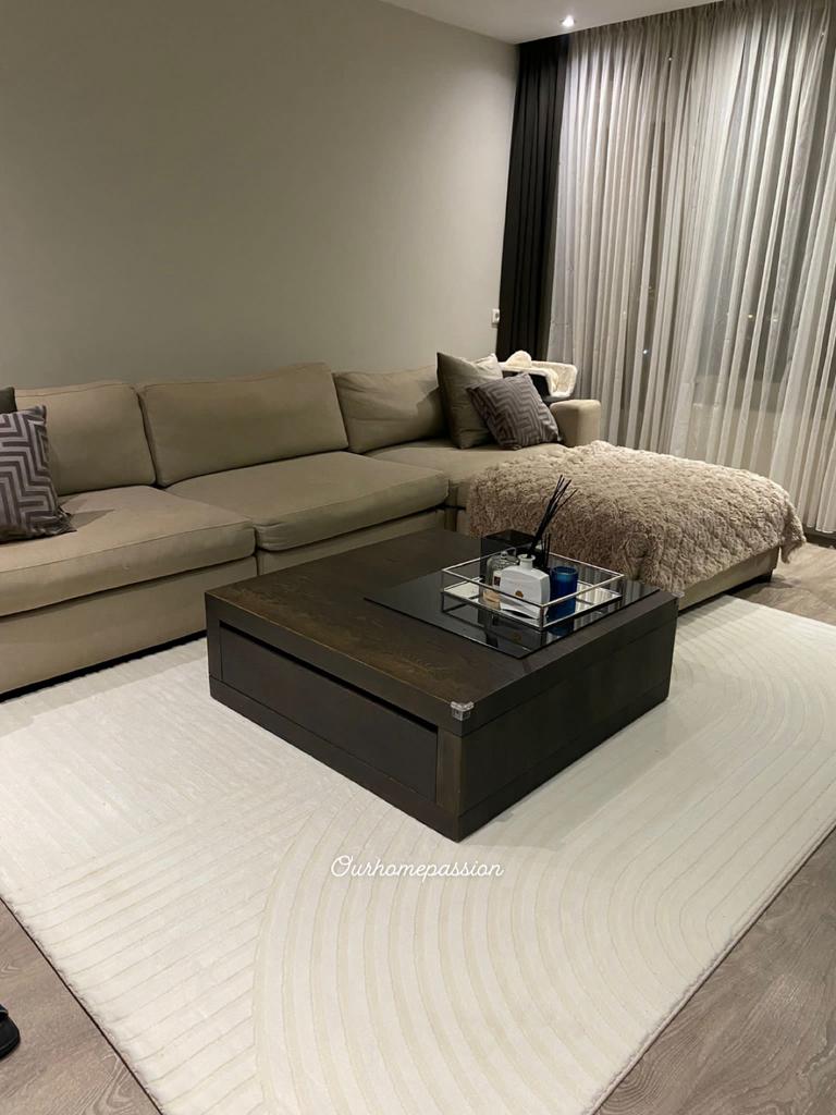 VLOERKLEED OFFWHITE CREME JAPANDI 200x290 LAATSTE WEG = PECH, Ophalen of Verzenden, Nieuw, Rechthoekig, 200 cm of meer