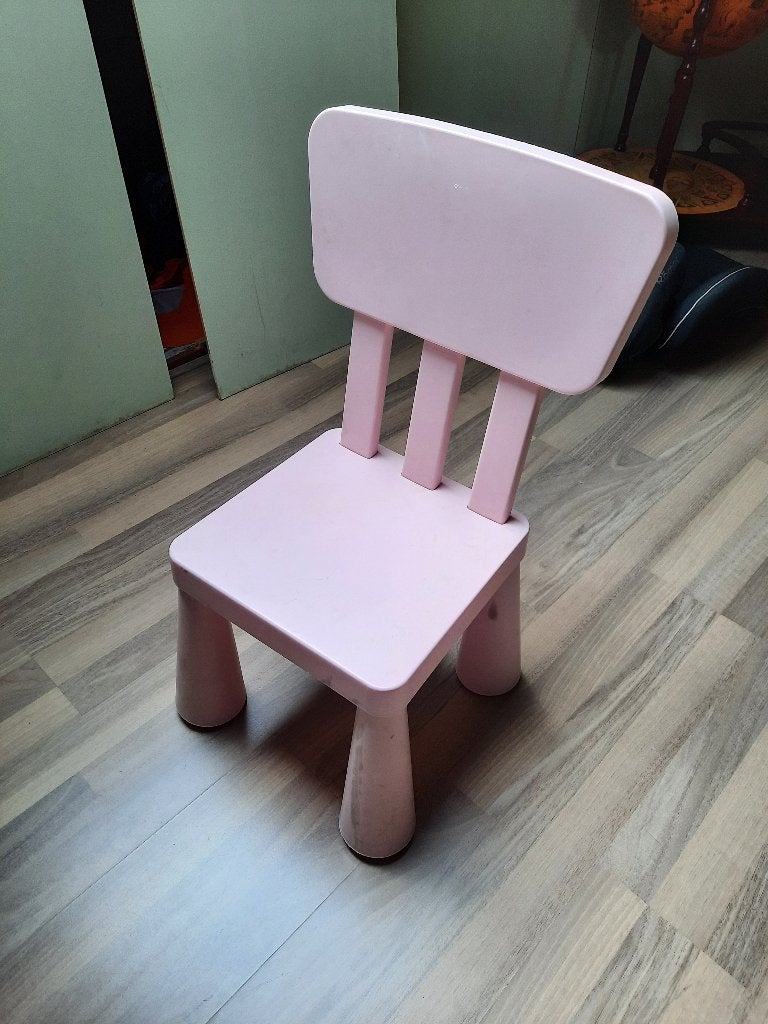 IKEA kinderstoeltje (roze), Ophalen, Gebruikt, Overige typen