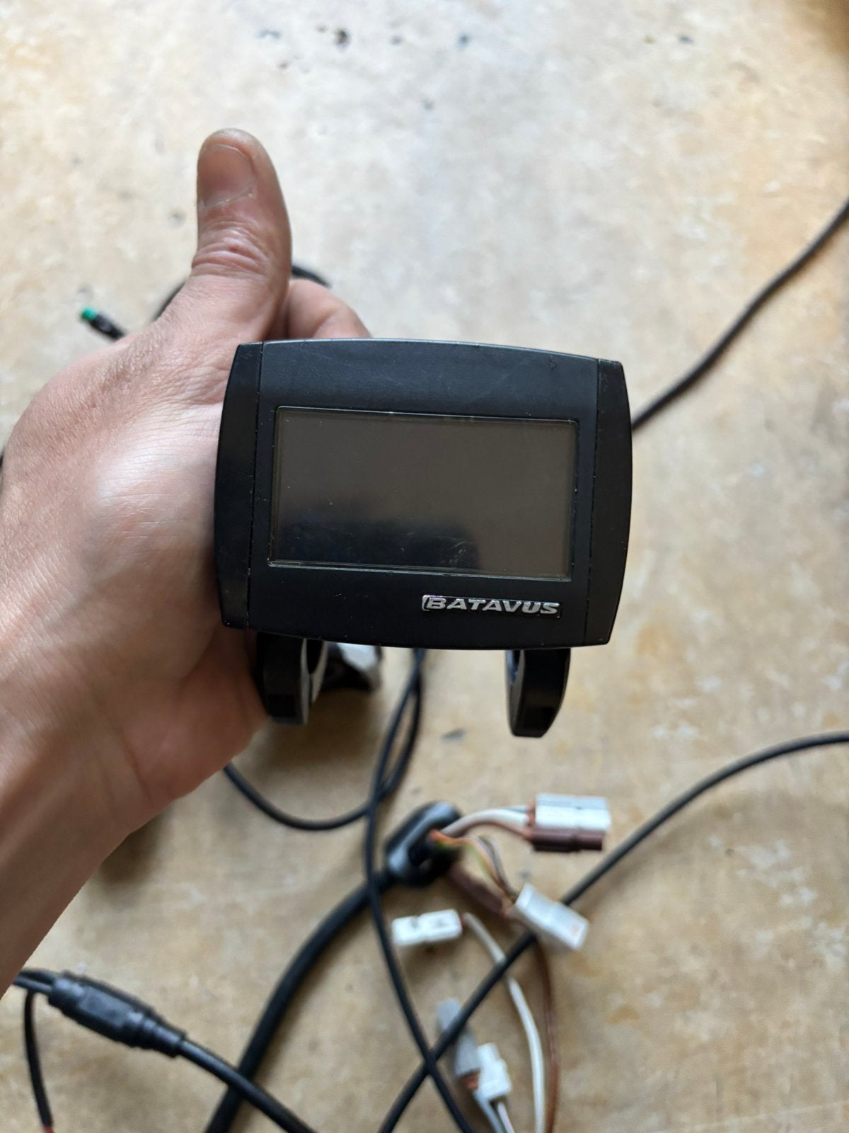 Batavus spart onderdelen , display 36v 5 pin met gashendel, Fietsen en Brommers, Fietsaccessoires | Fietscomputers, Ophalen of Verzenden