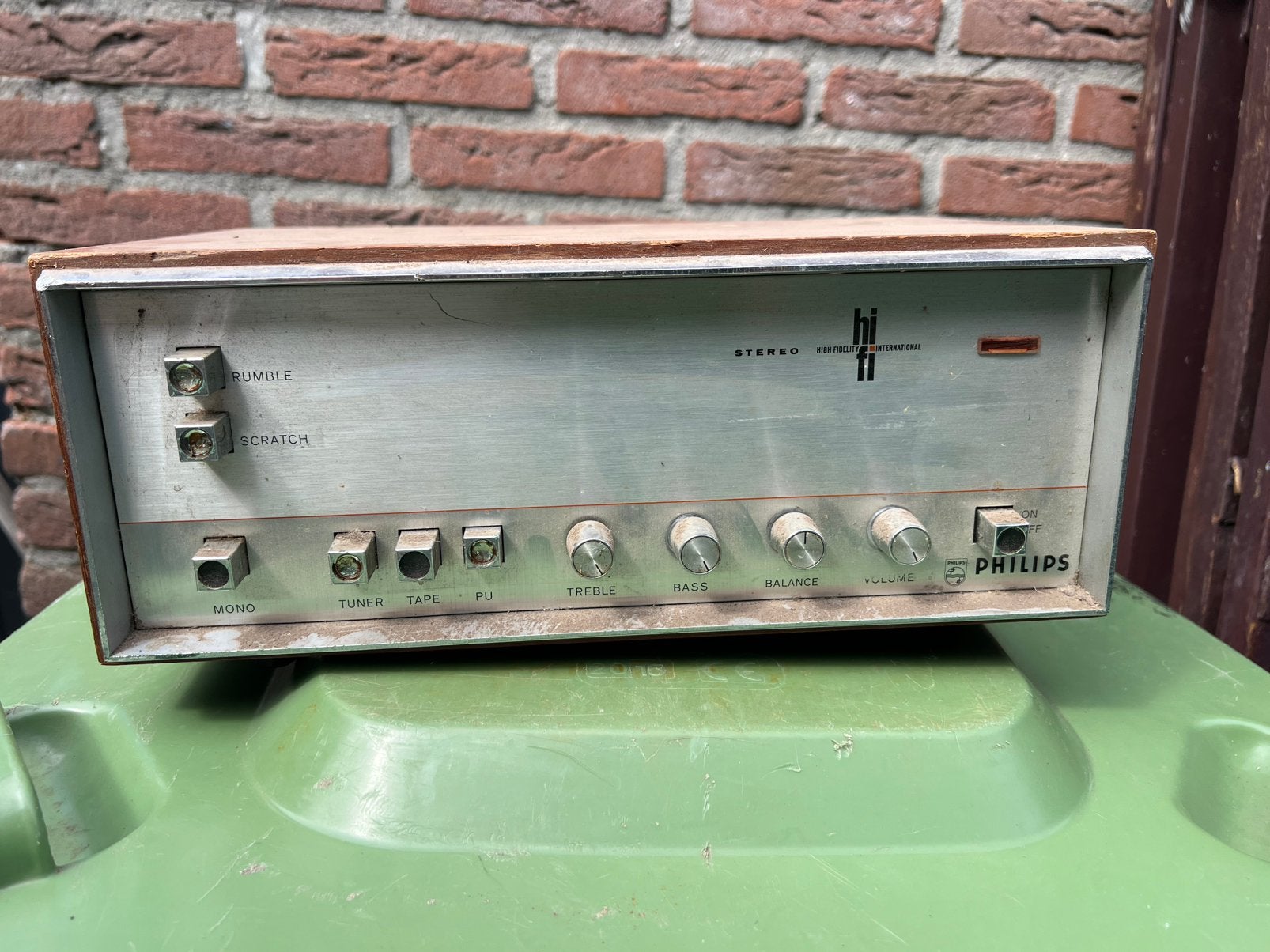 OUD AUDIO PHILIPS 22GH943 versterker, Antiek en Kunst, Ophalen