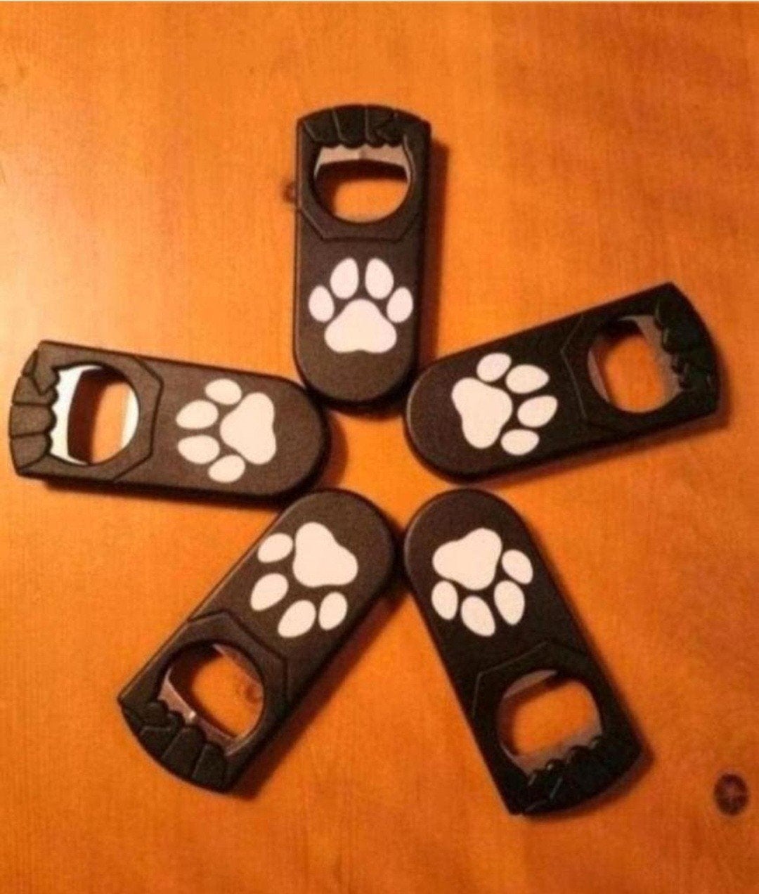 Flessenopener met hondenpoot design, Overige typen, Nieuw, Ophalen of Verzenden, Zwart
