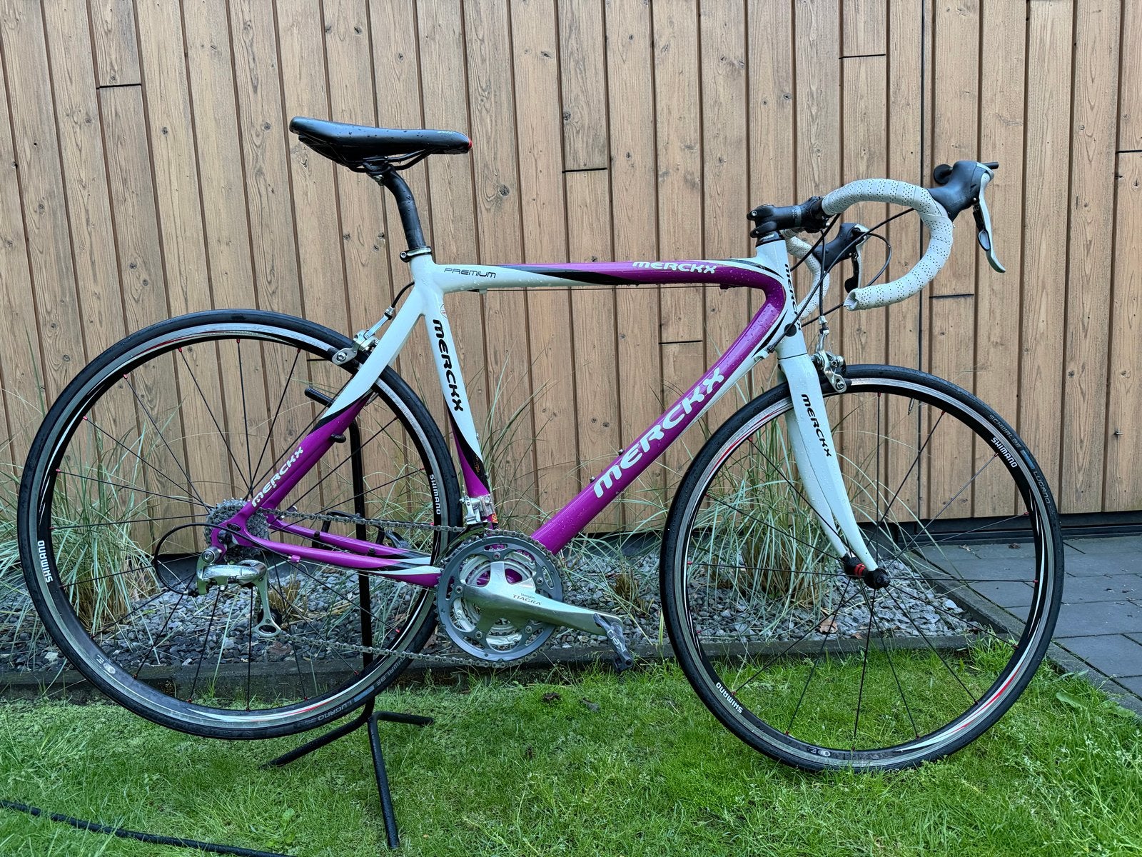 Eddy Merckx Dames Racefiets M (54cm) Shimano 105/Tiagra, 28 inch, Gebruikt, Velgrem, Aluminium