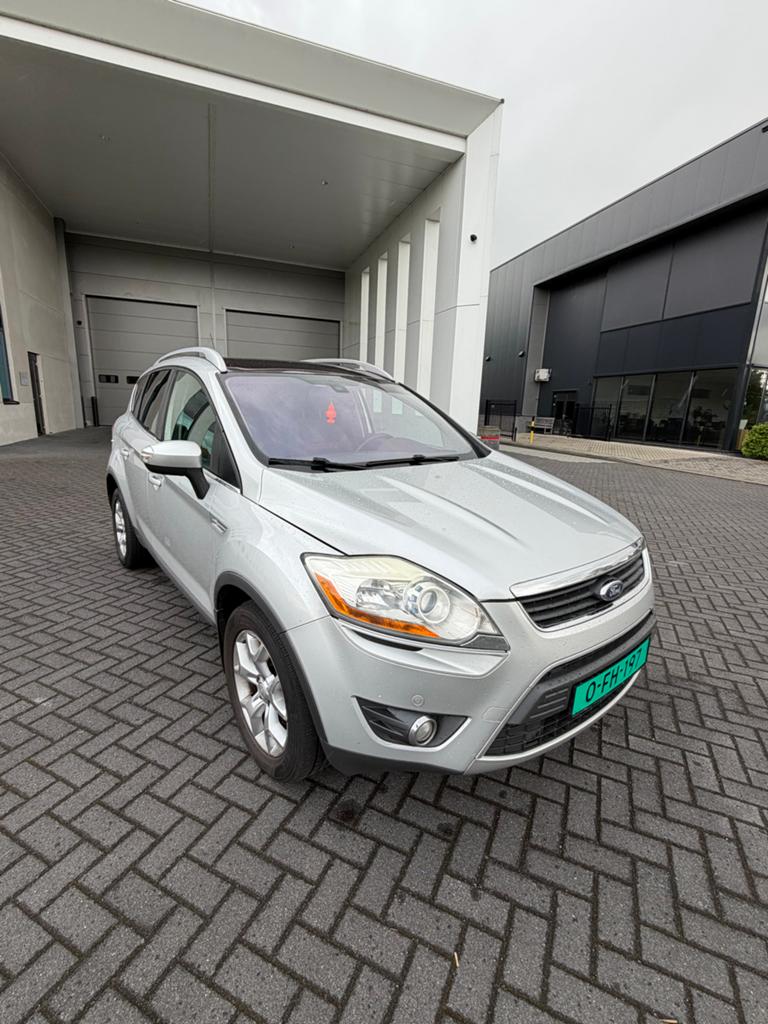 Ford Kuga 2.0 Tdci 100KW AWD 2008 Grijs, Auto's, Ford, Bedrijf, Kuga, 4x4, Aangepast voor mindervaliden, ABS, Adaptive Cruise Control