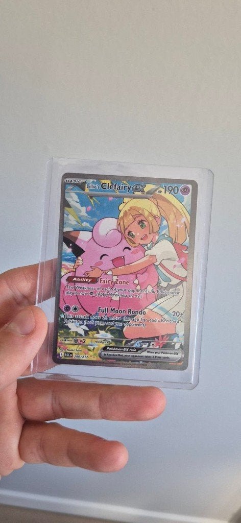 Lillie's Clefairy EX 280 Ascended Heroes Pokémon Kaart, Ophalen of Verzenden