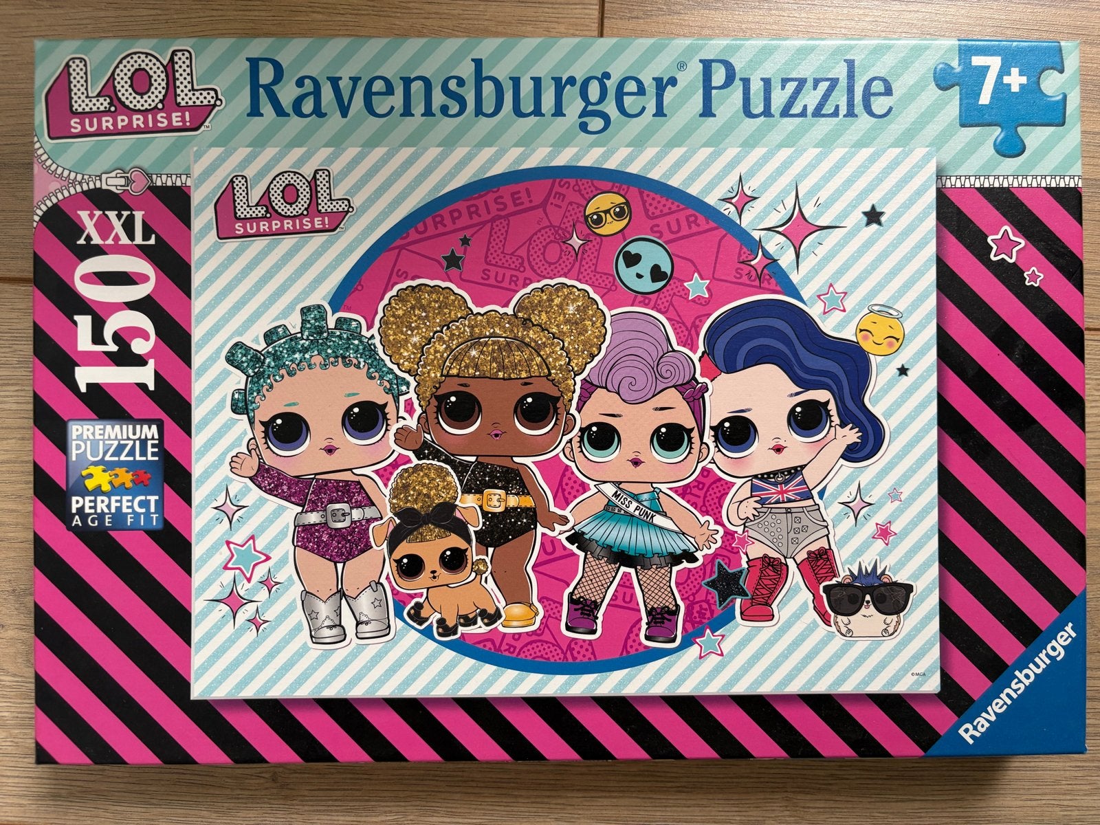 Puzzel LOL Surprise Ravensburger XXL 150 stukjes, Ophalen, Zo goed als nieuw, 6 jaar of ouder