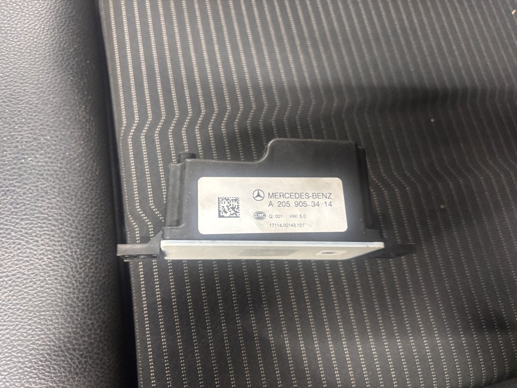 Back up accu w205, Niet ingevuld, Gebruikt, Mercedes-Benz, Niet ingevuld