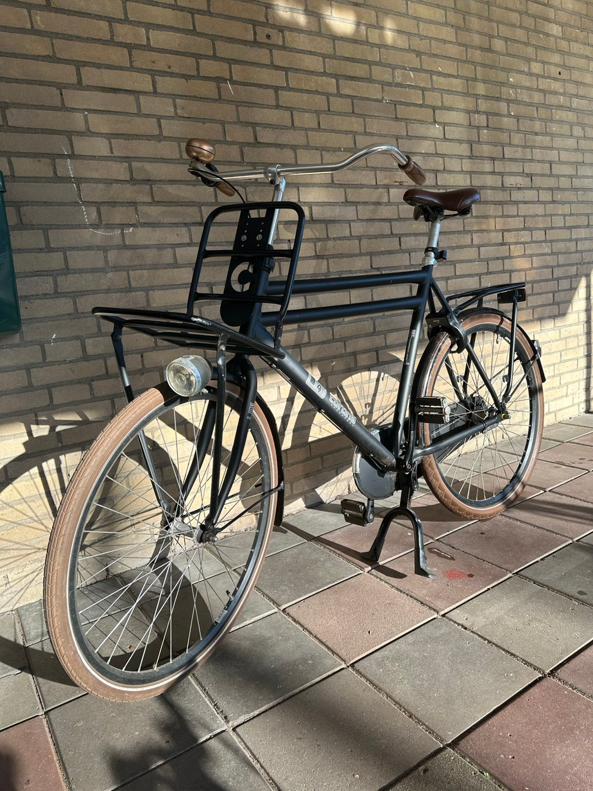 Cortina U4 Transport Herenfiets 60 cm (XL), Fietsen en Brommers, Fietsen | Heren | Herenfietsen, Terugtraprem, Versnellingen, Zo goed als nieuw