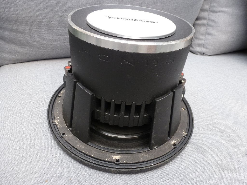 Rockford Fosgate P3D410 Subwoofer, Ophalen, Gebruikt