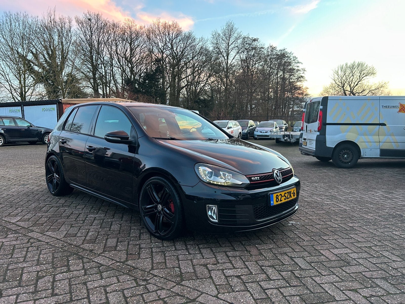 Volkswagen Golf 2.0 GTI DSG 2012 Zwart te koop, 4 cilinders, Zwart, 1314 kg, 211 pk