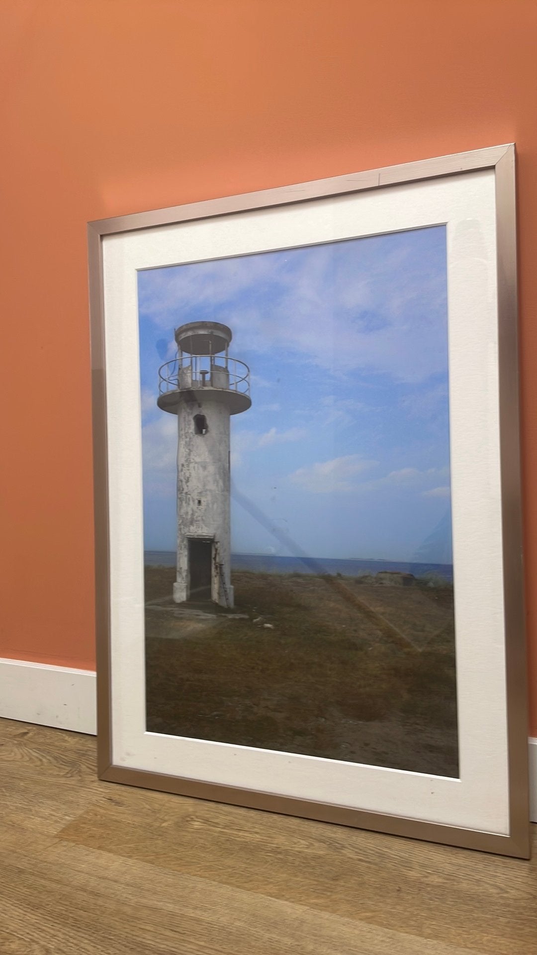 Fotolijst van een vuurtoren, Ophalen, Zo goed als nieuw
