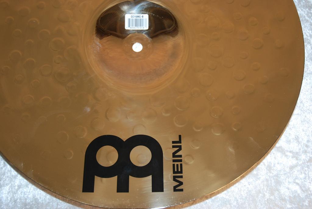 Meinl Classics CTM medium crash 1025gr 16 inch  <26260796b>, Gebruikt, ., Drums of Percussie, Ophalen of Verzenden