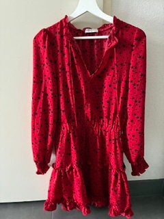Loaviesjurk in maat XS, Kleding | Dames, Ophalen of Verzenden, Zo goed als nieuw, Maat 34 (XS) of kleiner, Boven de knie
