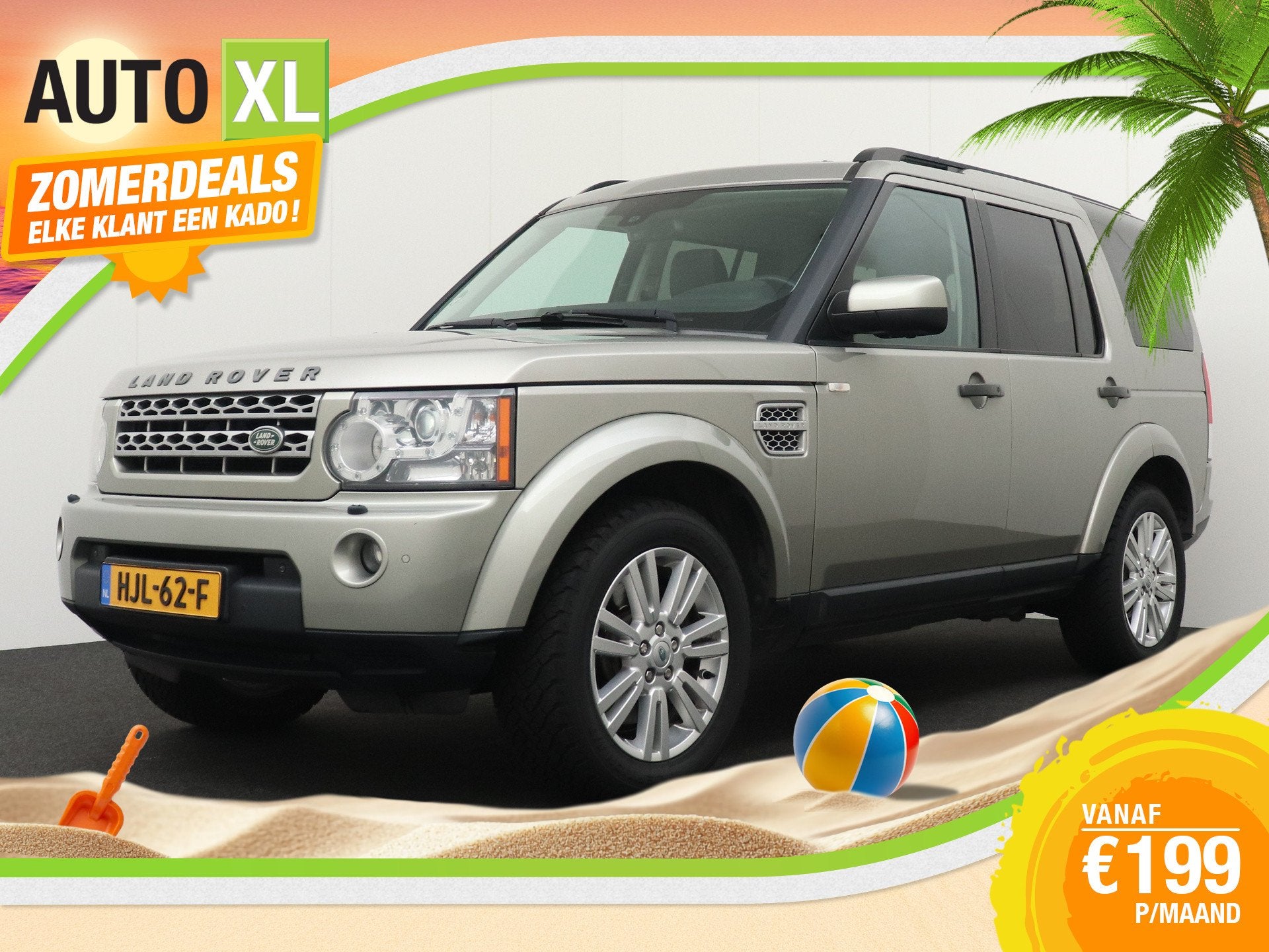 Land Rover Discovery 3.0 TDV6 211 PK Aut. HSE 7-Pers. Schuif, Euro 5, Gebruikt, Zwart, 2993 cc