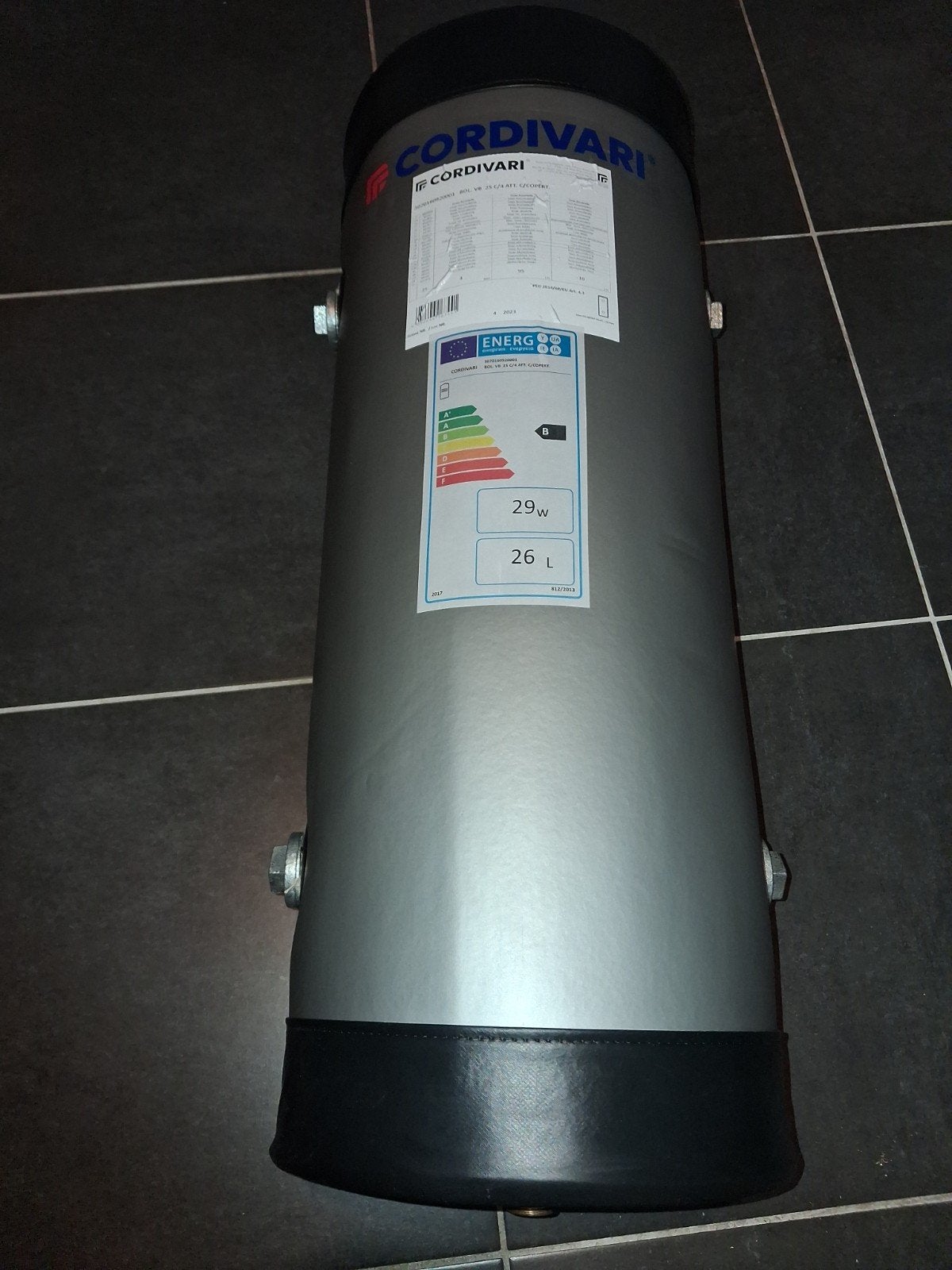 Remeha buffervat 26L - Nieuwstaat, Ophalen, 20 tot 100 liter, Aardgas, Onderdeel