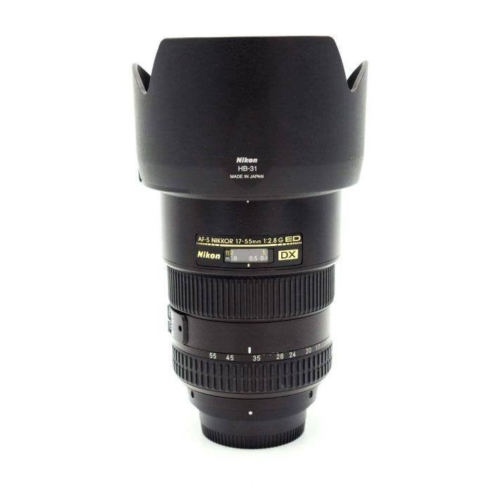 Nikon AF-S Nikkor 17-55mm f/2.8G ED DX Lens, Overige typen, Nikon, Ophalen of Verzenden, Zo goed als nieuw
